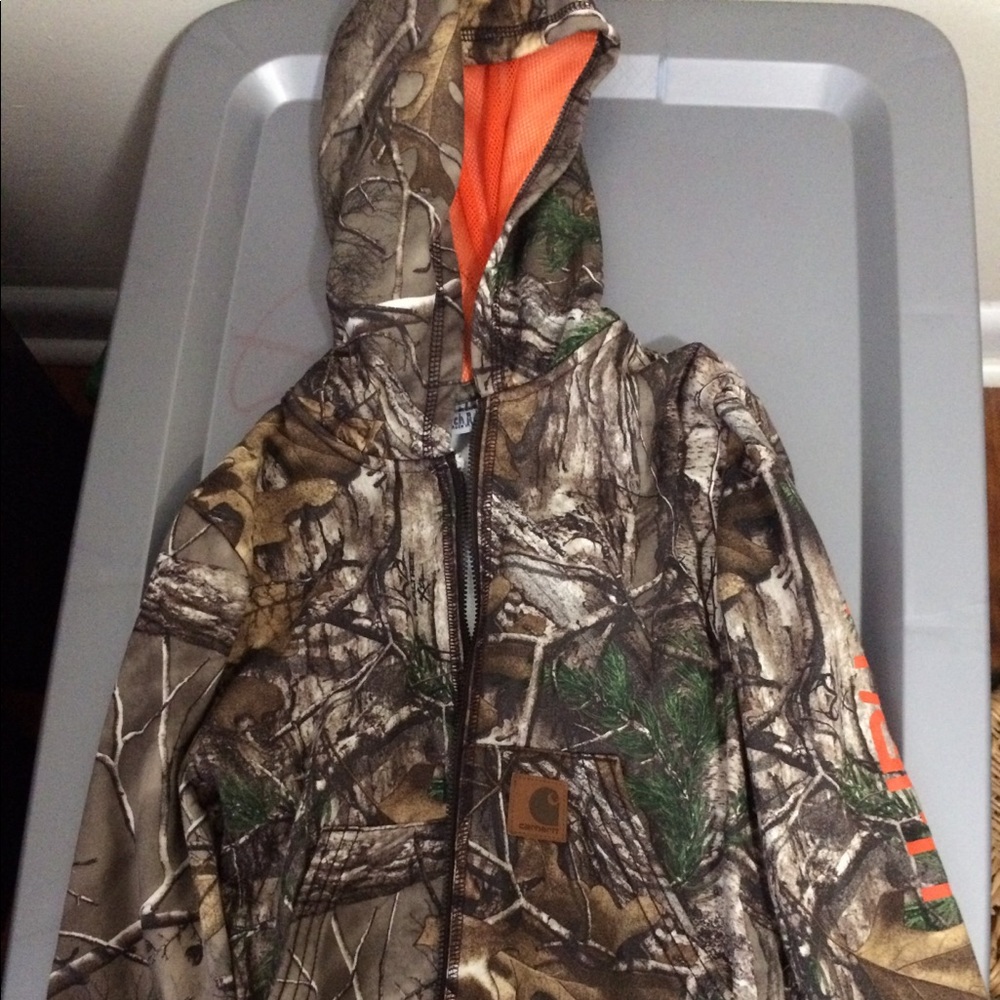 Carhartt youth kids camo jacket